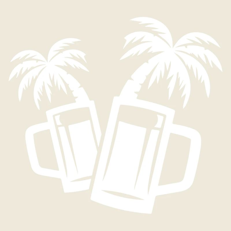 Beer Beach Palm Trees