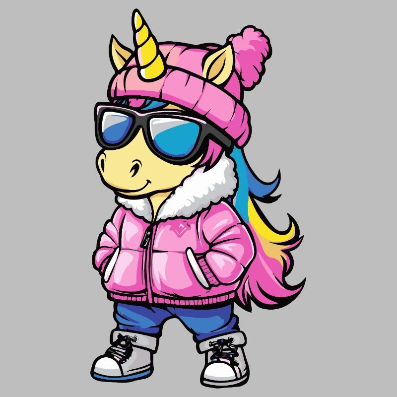 Einhorn Cool Comic