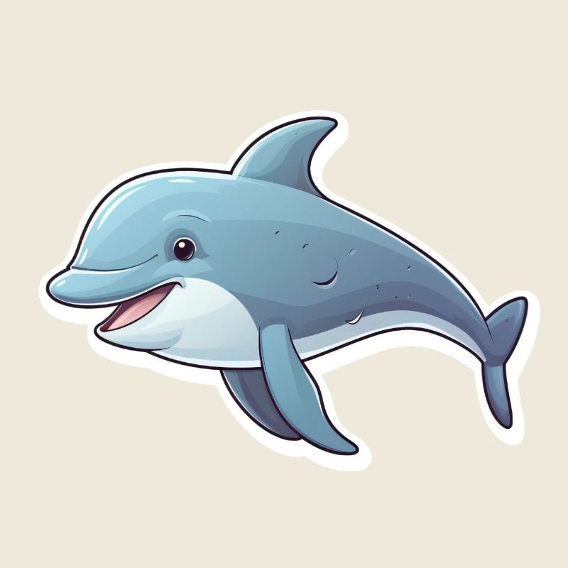 Delfin niedlich