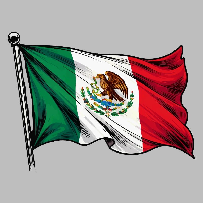 Drapeau du Mexique