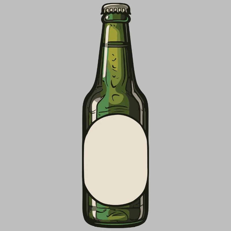 Beer Bottle Beer Drinking Symbol