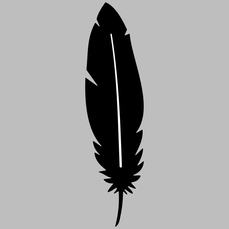 Silhouette de plumes