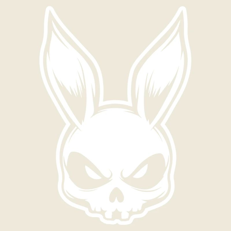 Hase Skelett Skull
