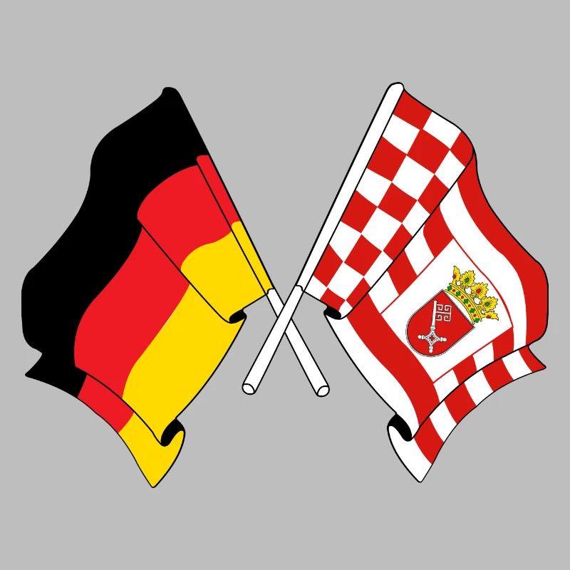 Flag Germany, Bremen