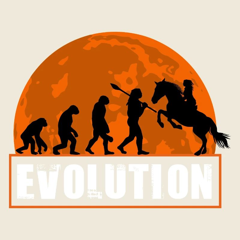Évolution du jockey de courses de chevaux Cavalier