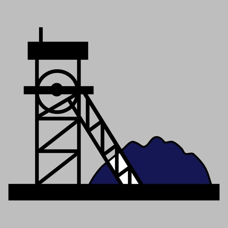 Coal mine mine gift idea work hobby