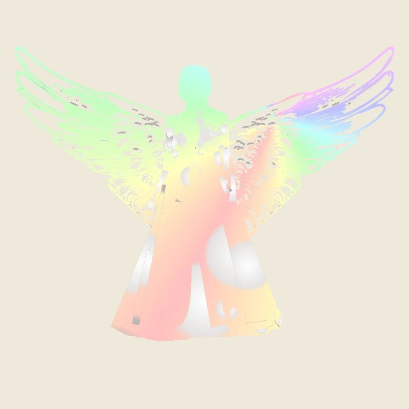 Engel Schutzengel Hellbunt