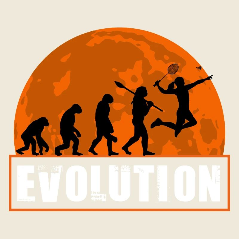 Badminton Evolution Player Smash Schläger Sportkunst