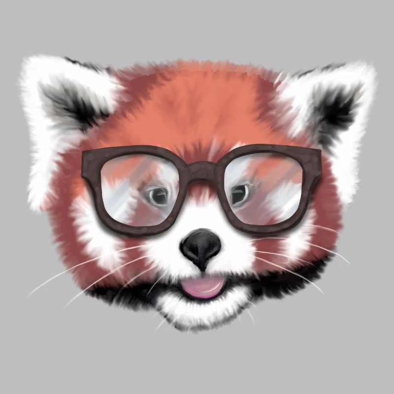 Red Panda Nerd / Glasses / minavi