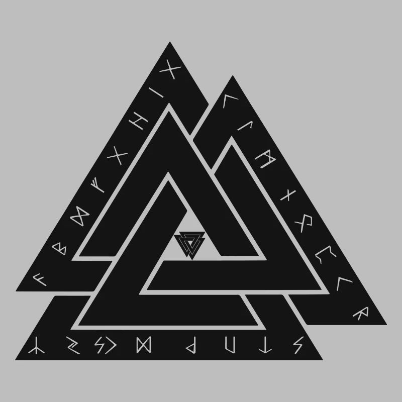 Valknut Wikinger Symbol