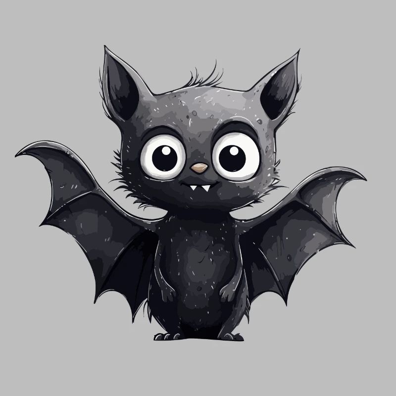 Drôle de conception de chauve-souris