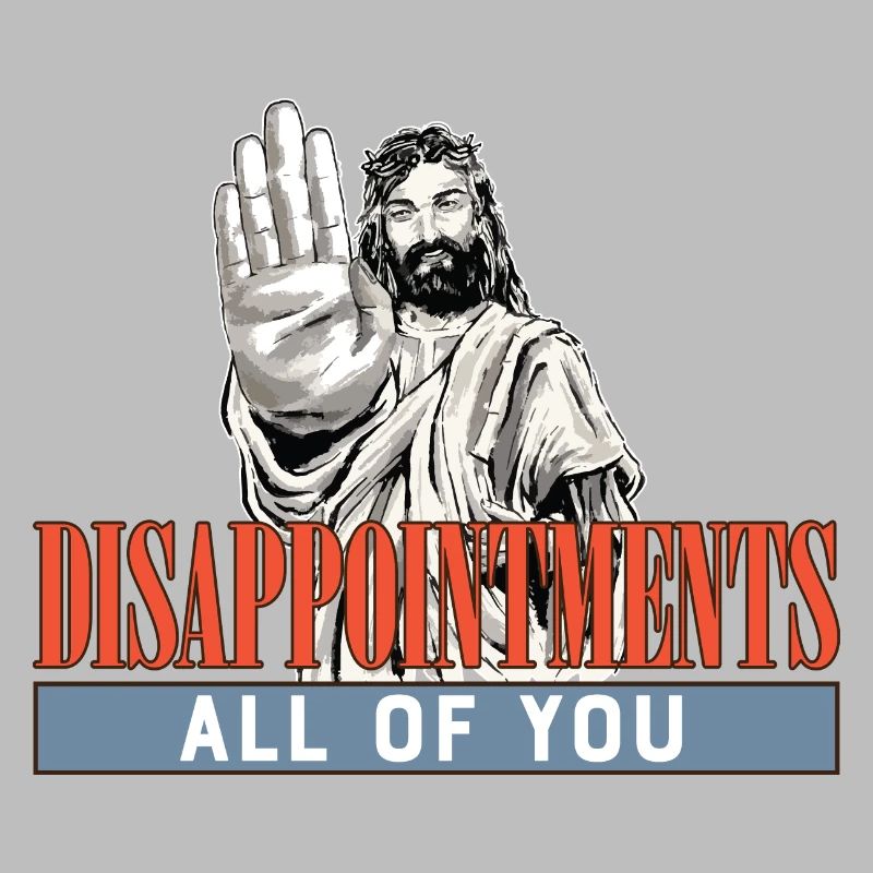 Déceptions à tous drôle Jesus Facepalm