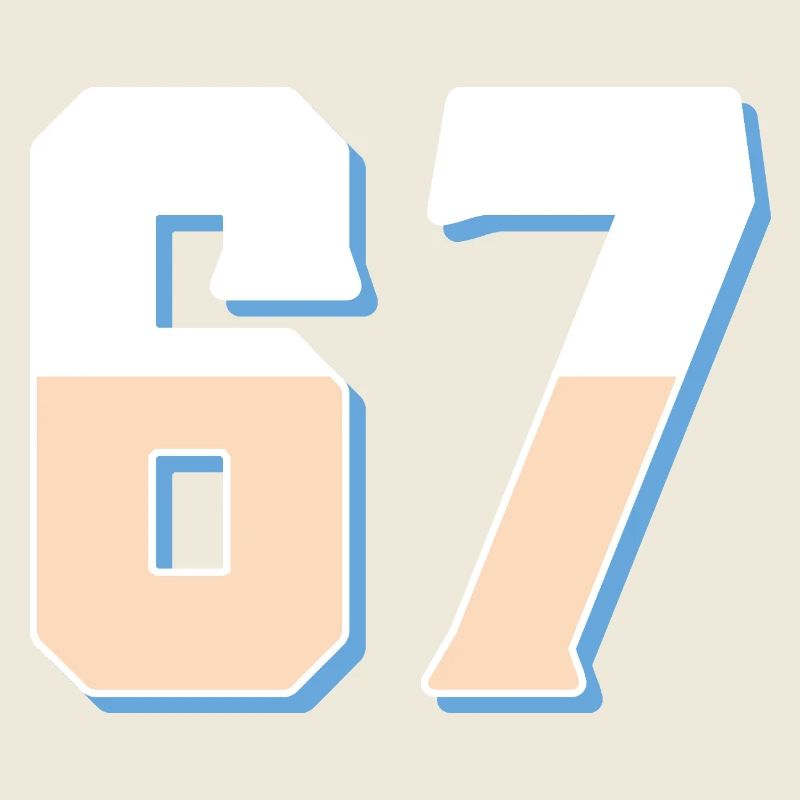 6 7 – Un design de texte minimaliste tendance,
