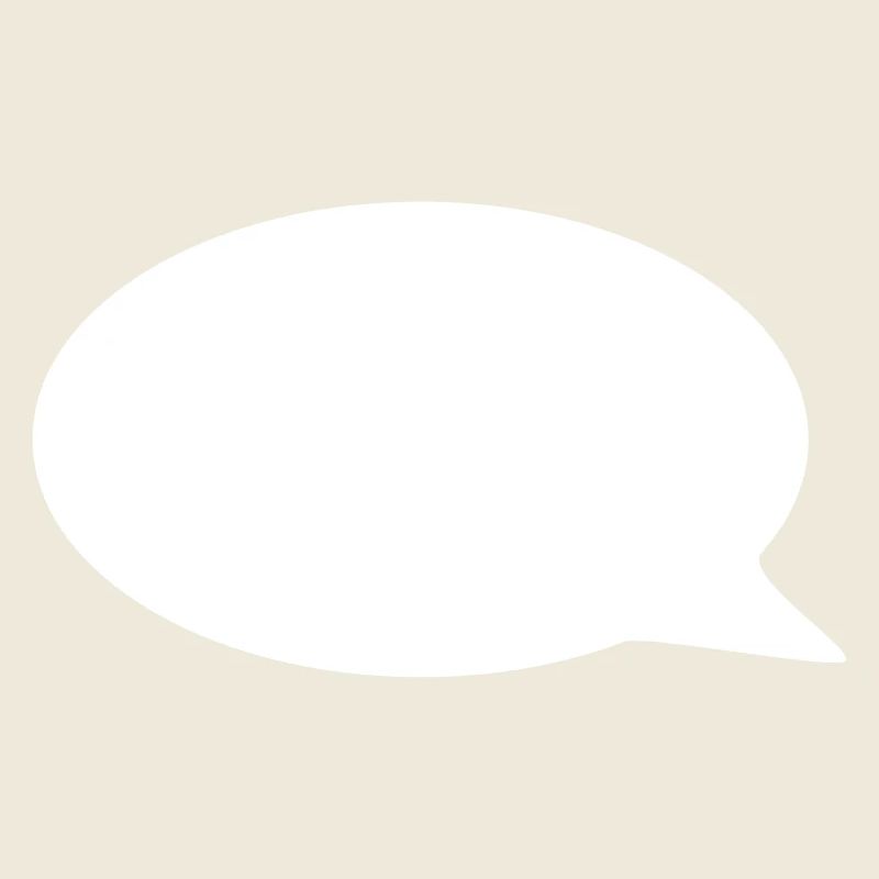 Sprechblase // Comic // Spruch machen // Aussage