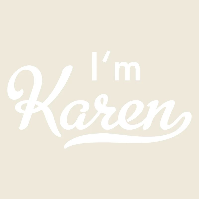 Je m’appelle Karen