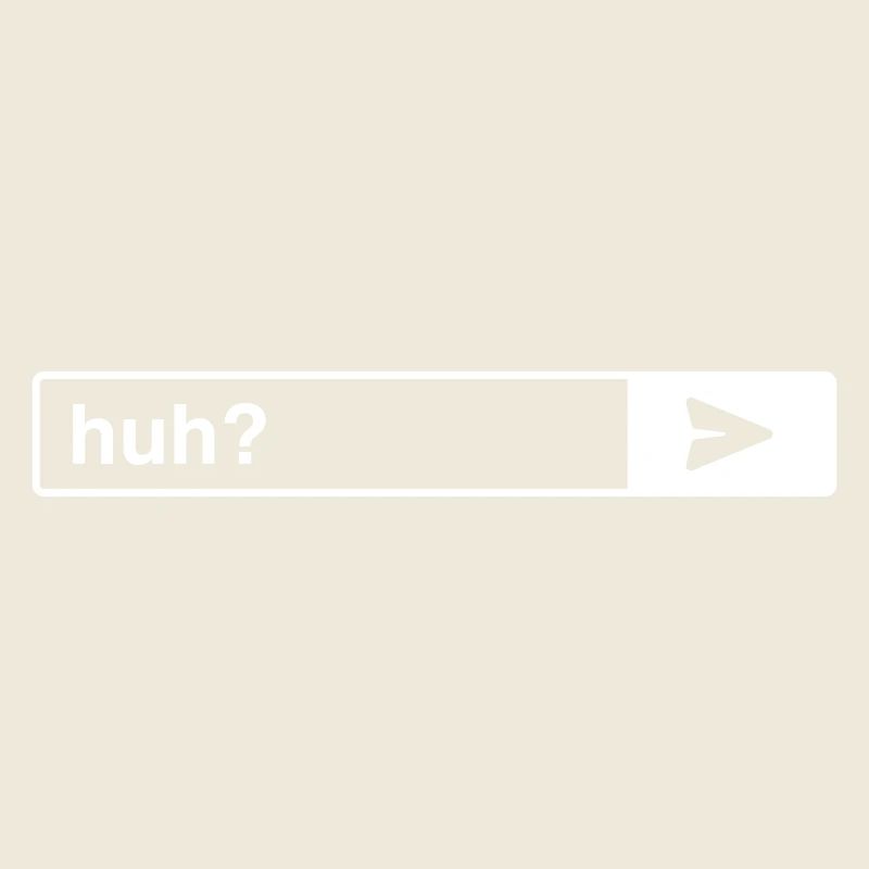 Huh? Meistgestellte Frage (Chat) (Vector)