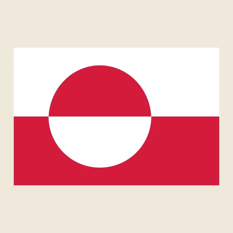 Groenland - drapeau