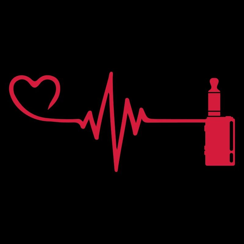 E-Zigarette Puls Herz Liebe