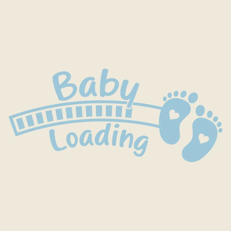 Chargement des pieds de bébé