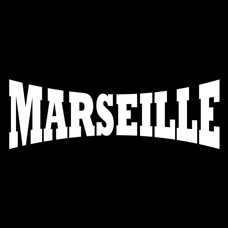 Marseille lettrage