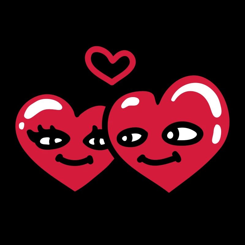 hearts in love