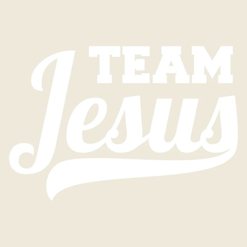 Team Jesus funny gift for Christians