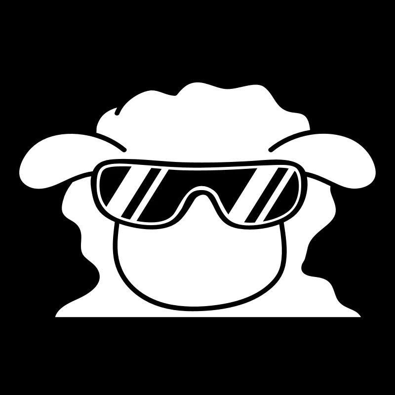 Cool Sheep Head
