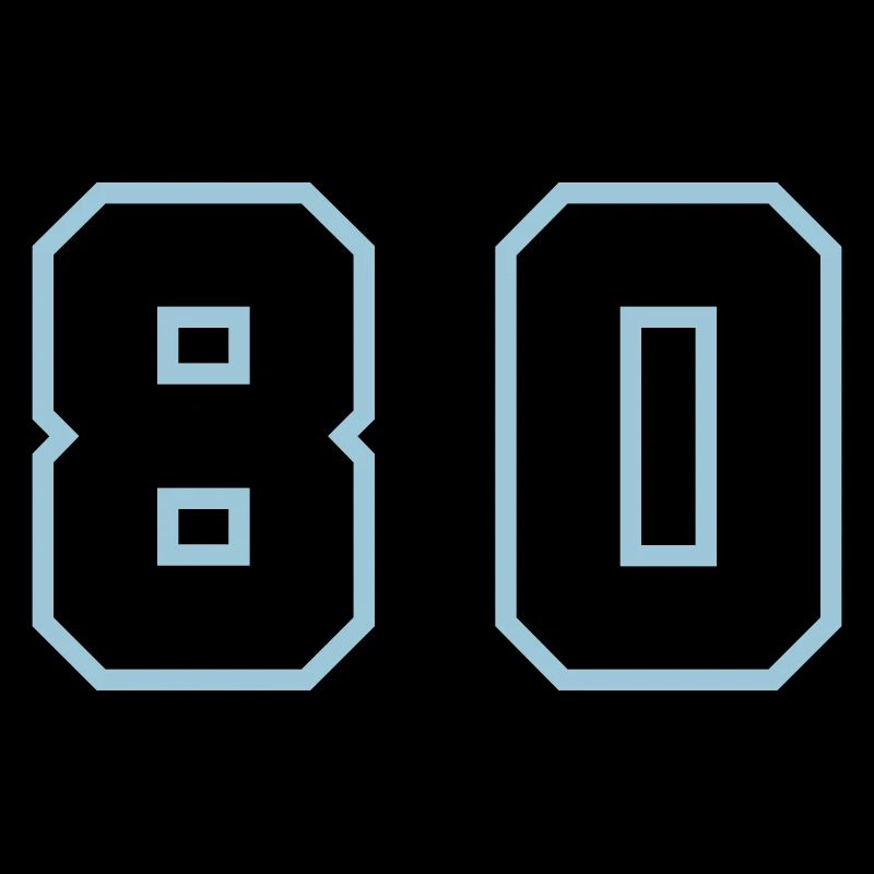 Symbole numérique 80