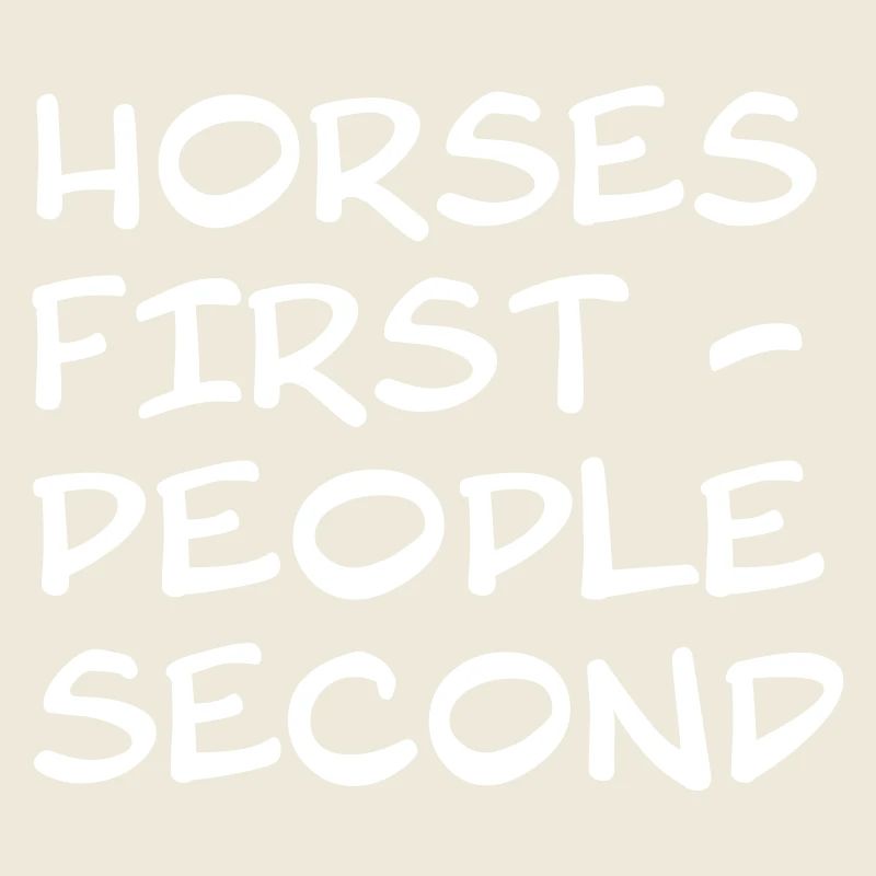 Les chevaux d’abord