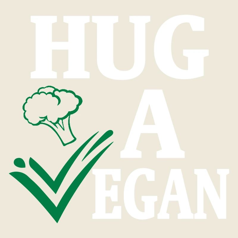 Hug Vegan les végétariens Veggie cadeau