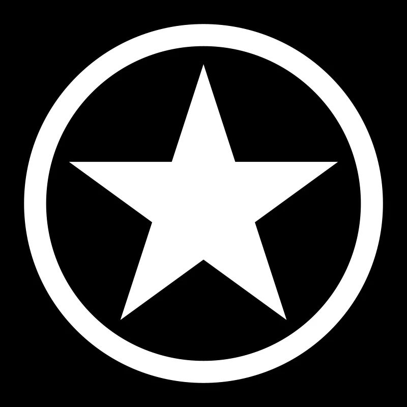 Star in circle