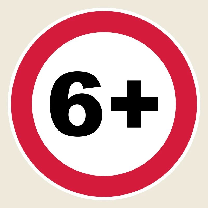 6+ / 6 / 6. / Sechs / Geburtstag / 3c