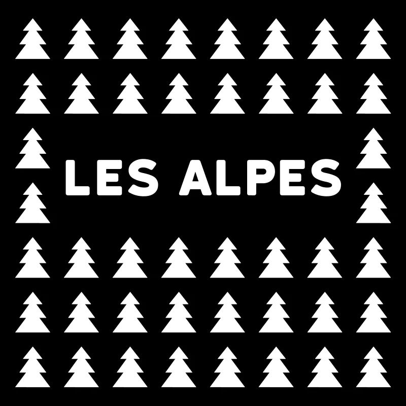 fir trees alps