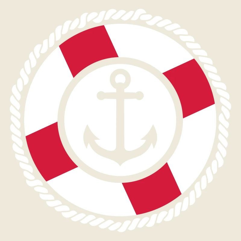 Rettungsring Anker