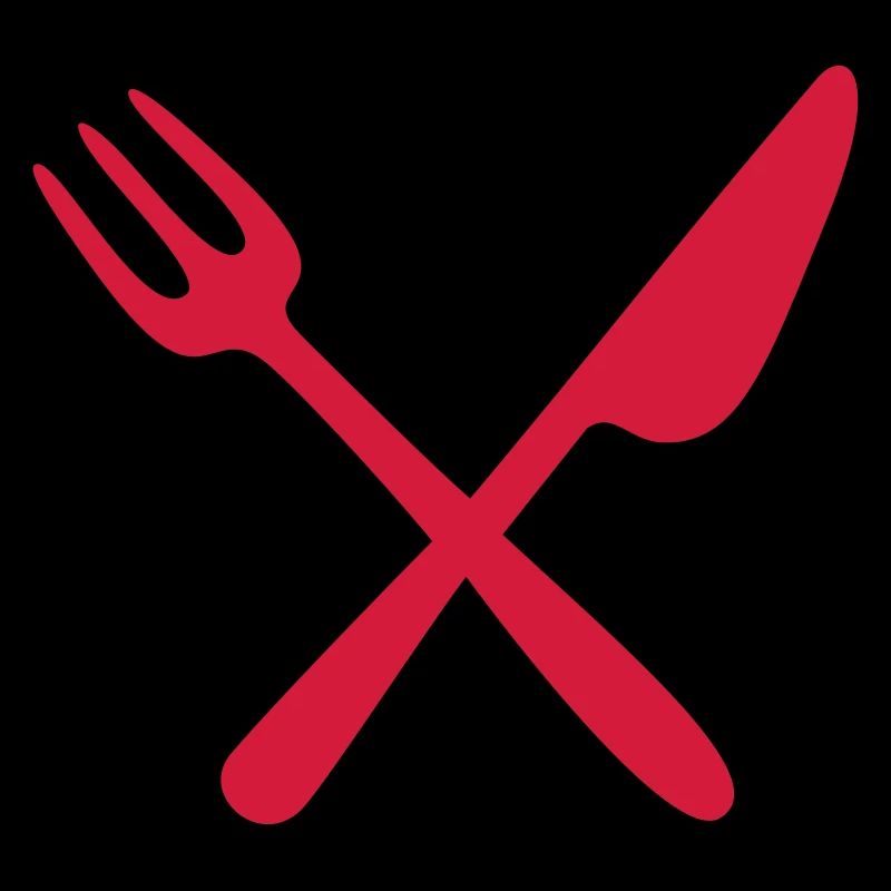 Fourchette et couteau