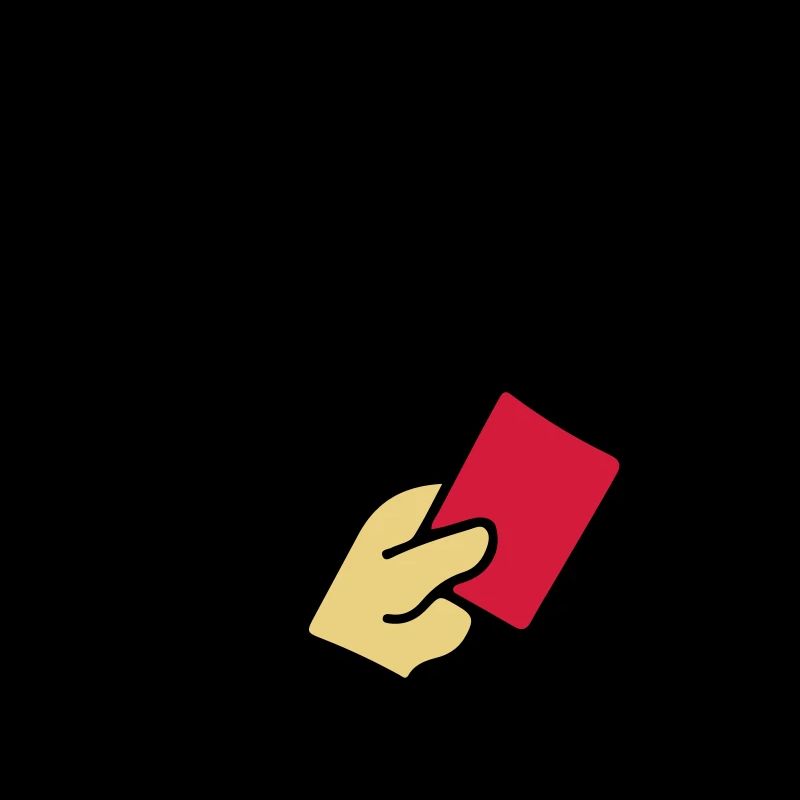 rote karte stop