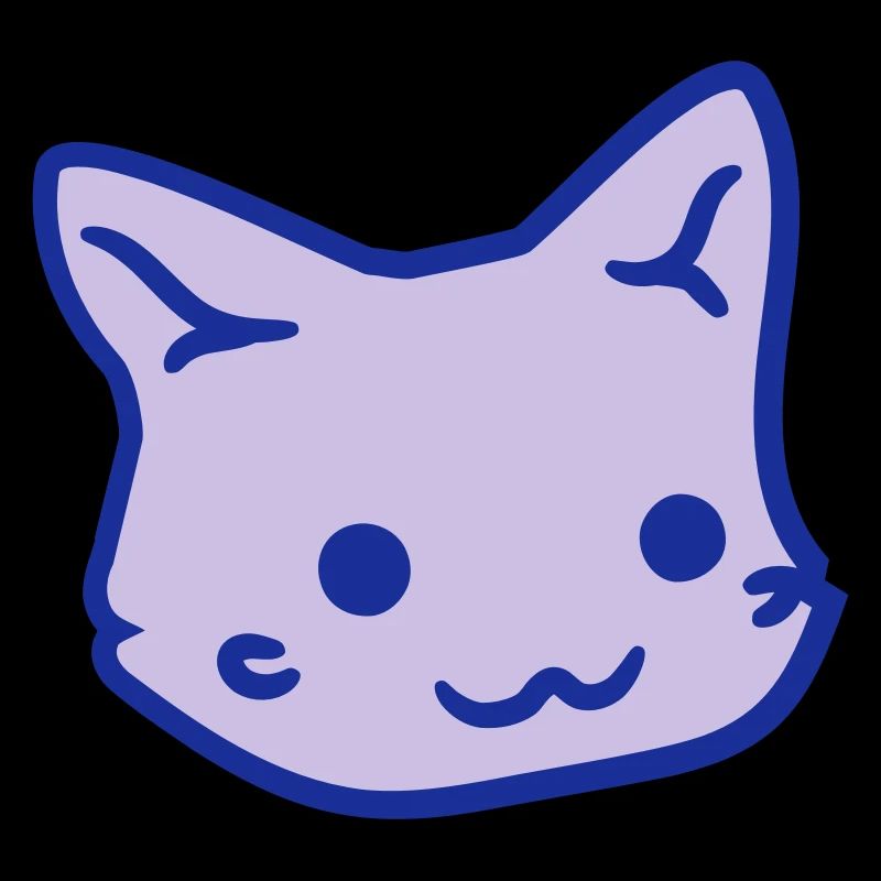Jolie chatte Ayant l’air heureuse Joyeuse Souriante