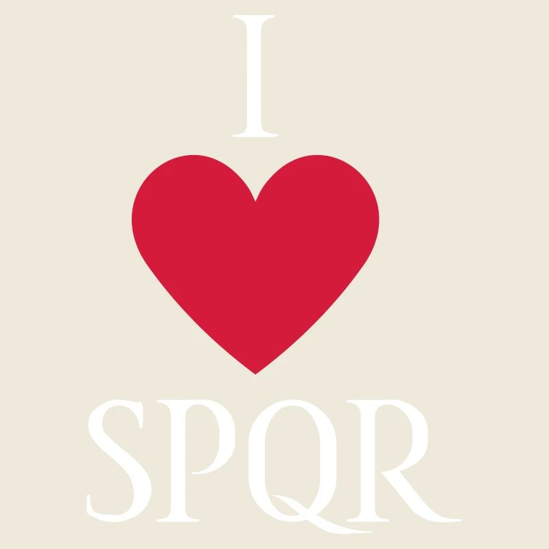 I LOVE SPQR Vector Bright