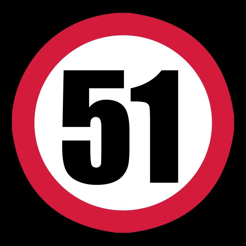 Panneau de limitation 51