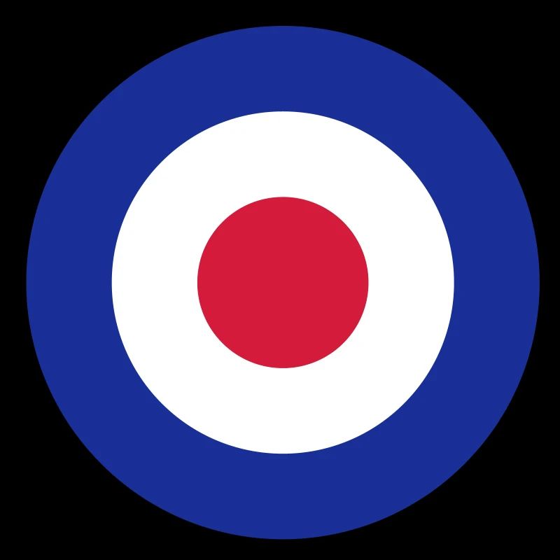 MOD Roundel Bullseye Target