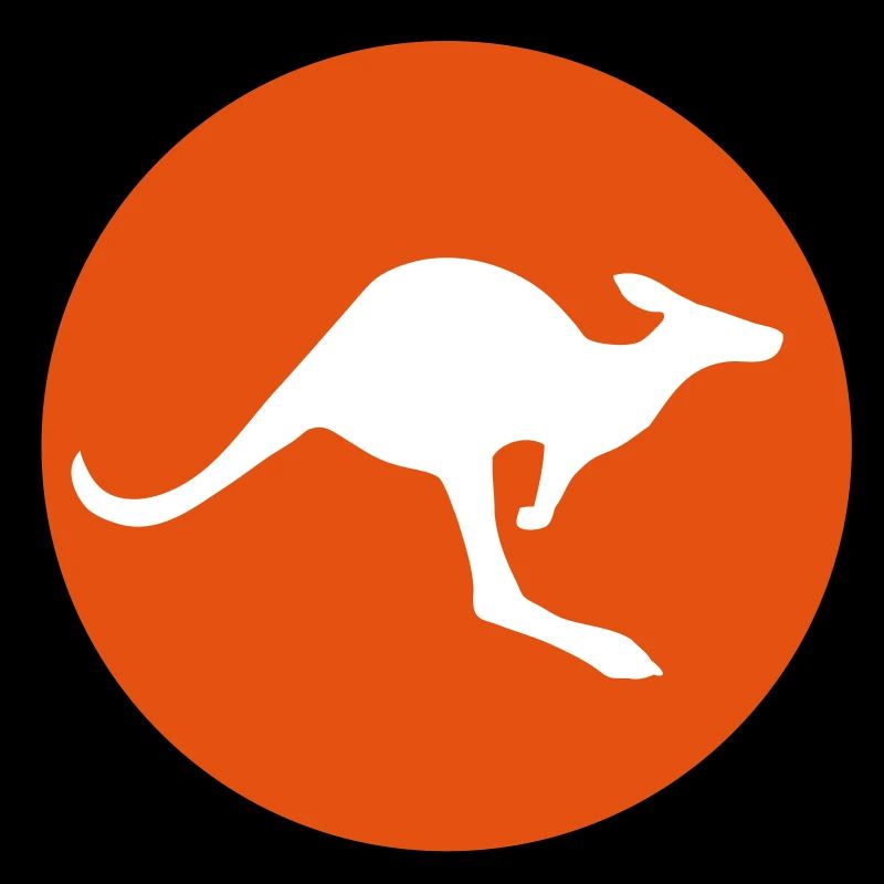 Känguruh orange