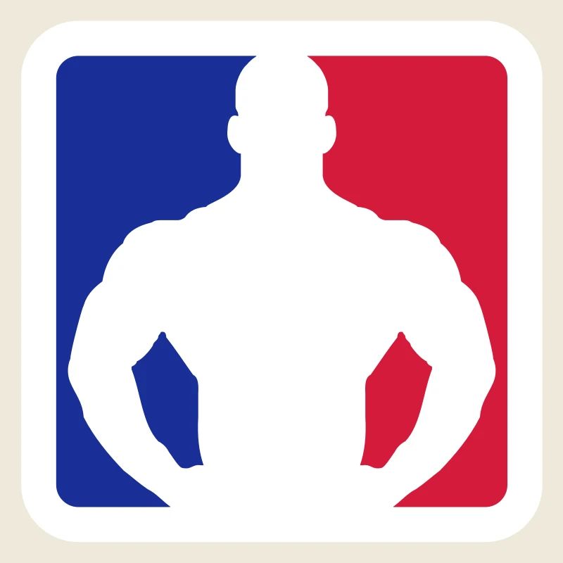 Bodybuilder Sport Logo Design