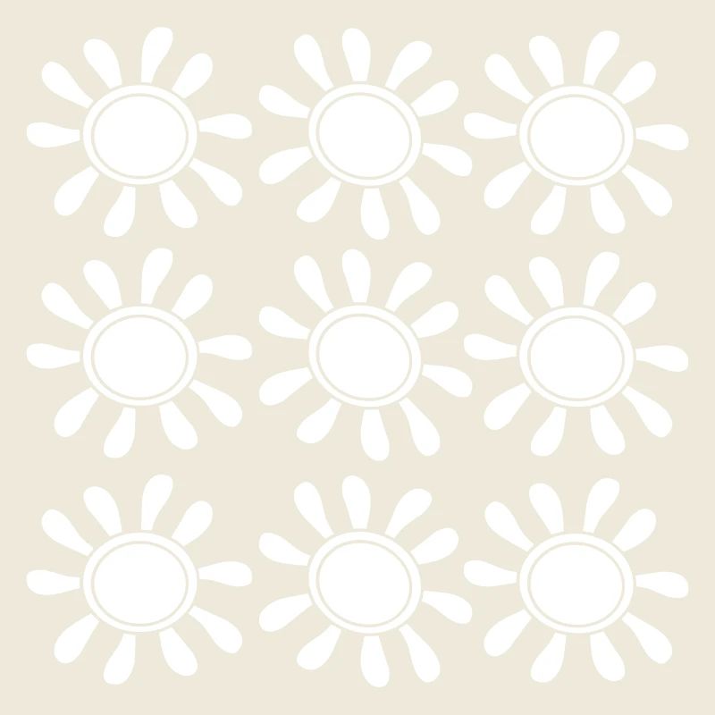 Many Small Sunflowers Sun Flower Pattern