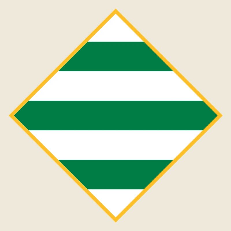 Vert et blanc
