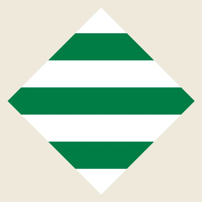 Grün und Weiß