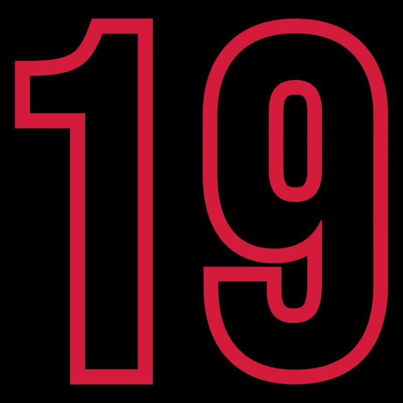 19 Number Years Jersey