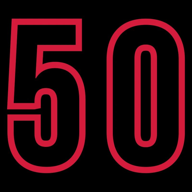 50 Number Years Jersey