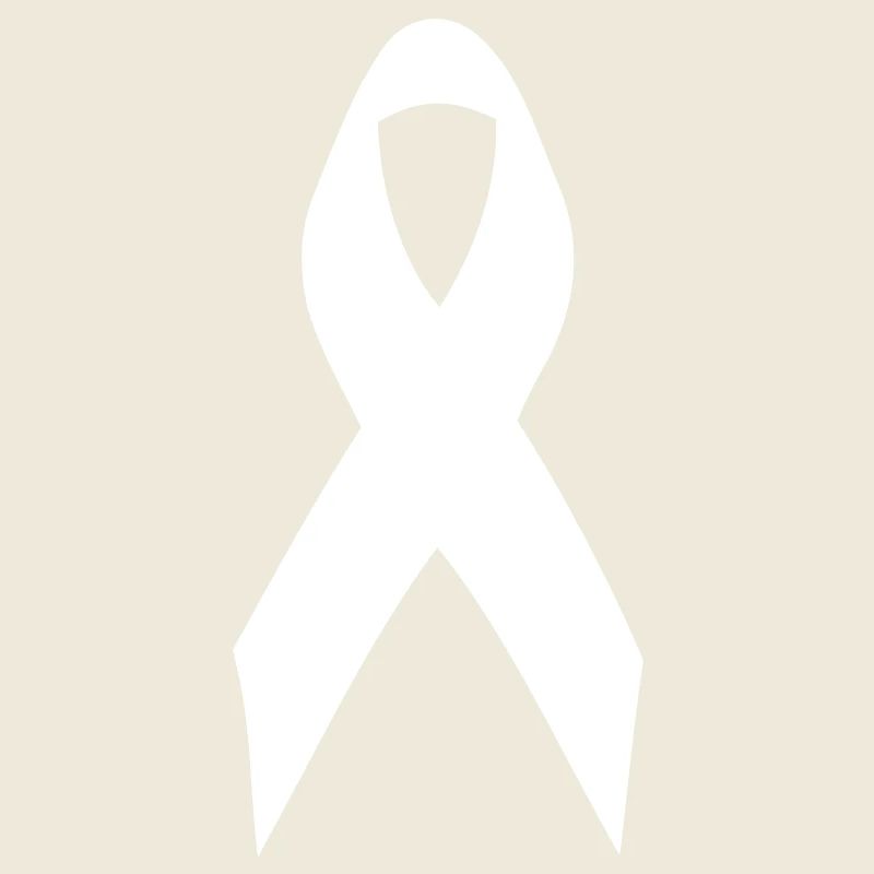 white ribbon - peace