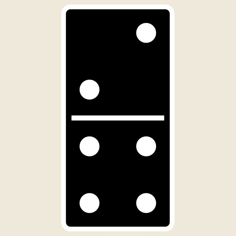 DOMINO STONE 2:4 - VARIABLE COLOR - VECTOR DESIGN!