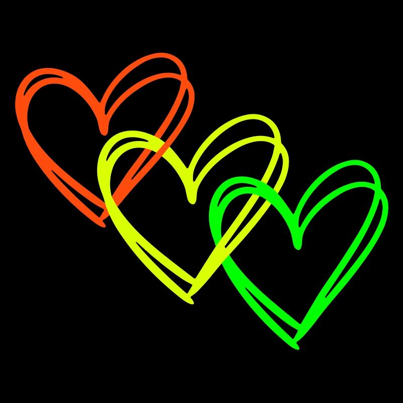 Coeurs <3 Collier ♥ Coeur Amour